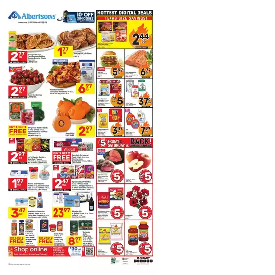 Albertsons catalogue | Top offers for smart savers | 2026-01-01T00:00:00.000Z - 2026-01-06T00:00:00.000Z