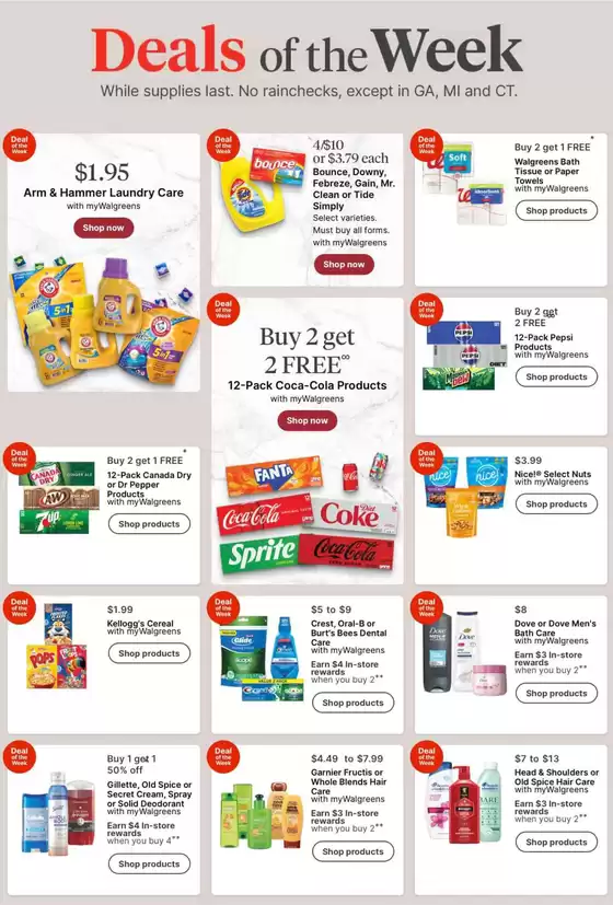 Walgreens catalogue in Sacramento CA | Current deals and offers | 2026-01-04T00:00:00.000Z - 2026-01-10T00:00:00.000Z