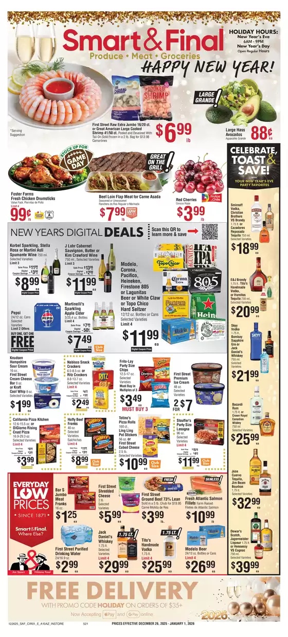 Smart & Final catalogue in Midway City CA | Top offers for smart savers | 2025-12-31T00:00:00.000Z - 2026-01-01T00:00:00.000Z