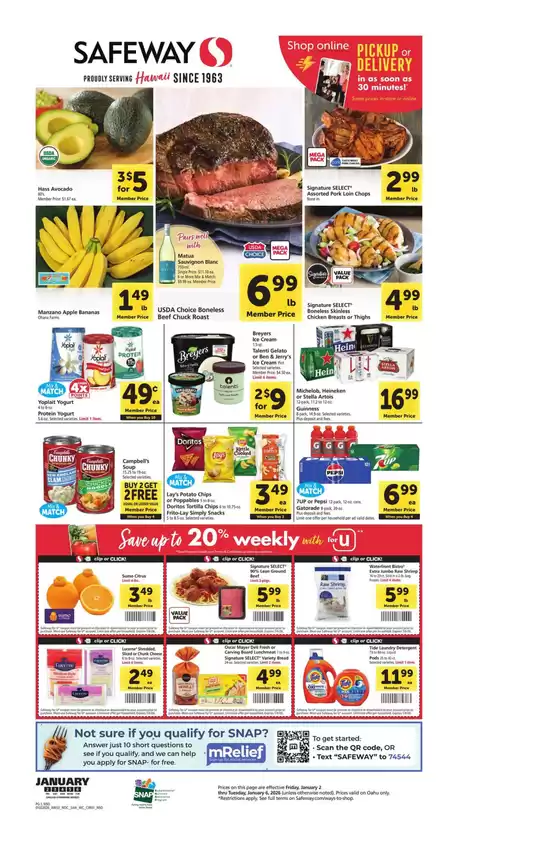 Safeway catalogue in Sacramento CA | New offers to discover | 2026-01-02T00:00:00.000Z - 2026-01-06T00:00:00.000Z