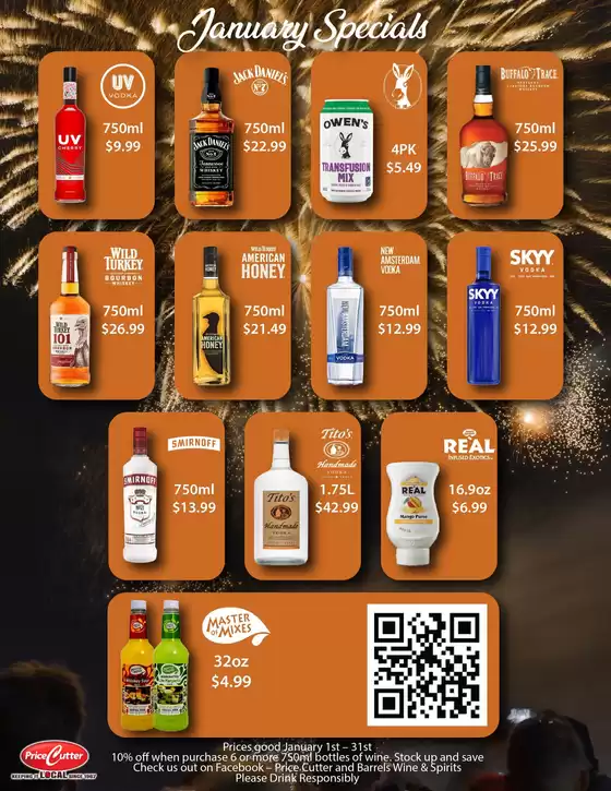 Price Cutter catalogue in Grand Prairie TX | Current special promotions | 2026-01-01T00:00:00.000Z - 2026-01-31T00:00:00.000Z