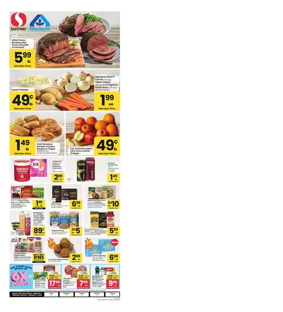 Albertsons catalogue in West Covina CA | Attractive special offers for everyone | 2026-01-02T00:00:00.000Z - 2026-01-06T00:00:00.000Z