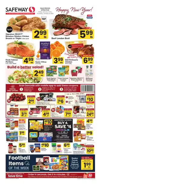 Safeway catalogue in Mesquite TX | Special offers for you | 2026-01-02T00:00:00.000Z - 2026-01-08T00:00:00.000Z