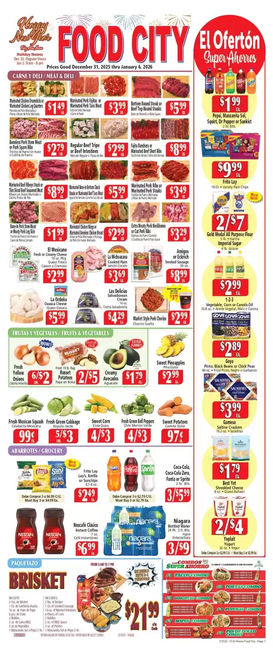 El Ahorro catalogue in Frankfort IL | Attractive special offers for everyone | 2025-12-31T00:00:00.000Z - 2026-01-06T00:00:00.000Z