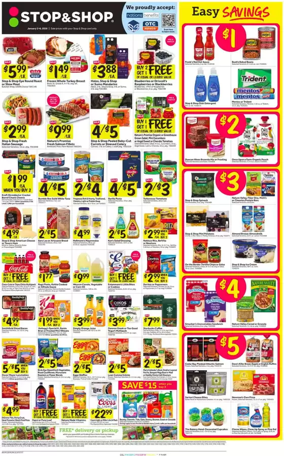 Stop&Shop catalogue in Frankfort IL | Exclusive bargains | 2026-01-02T00:00:00.000Z - 2026-01-08T00:00:00.000Z