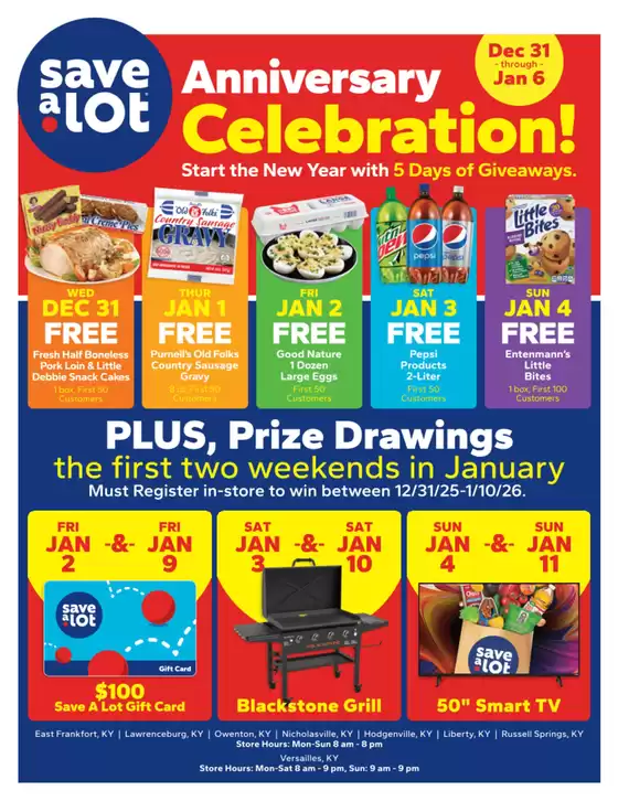 Save a Lot catalogue in Glendale AZ | Discover attractive offers | 2025-12-31T00:00:00.000Z - 2026-01-04T00:00:00.000Z