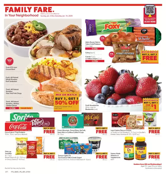 Family Fare catalogue in Circle Pines MN | Discover attractive offers | 2026-01-02T00:00:00.000Z - 2026-01-03T00:00:00.000Z