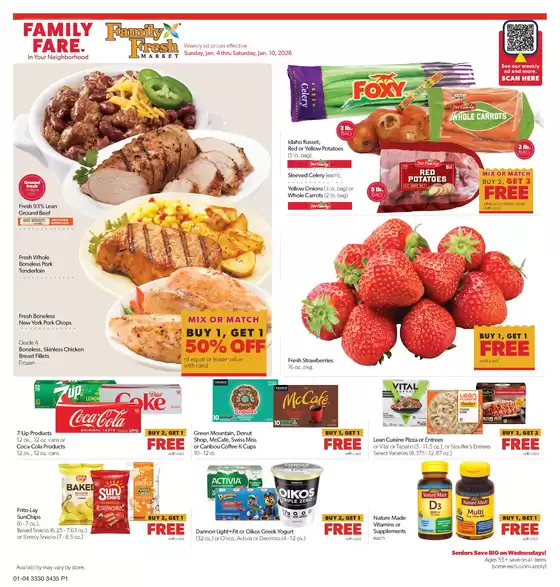 Family Fare catalogue in Circle Pines MN | Top offers for smart savers | 2026-01-02T00:00:00.000Z - 2026-01-03T00:00:00.000Z