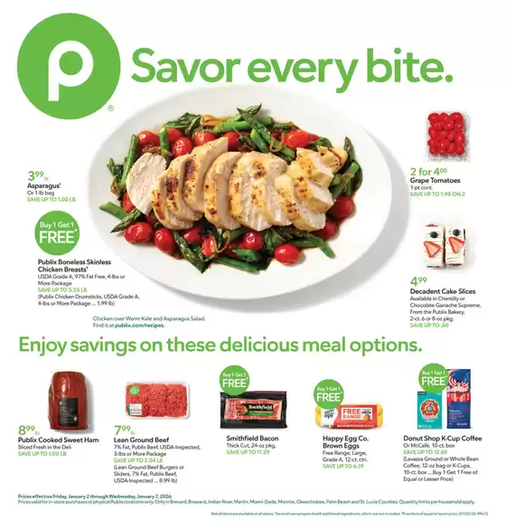 Publix catalogue in Loves Park IL | Exclusive bargains | 2026-01-02T00:00:00.000Z - 2026-01-07T00:00:00.000Z