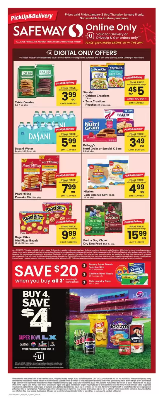 Safeway catalogue in Mc David FL | Safeway - Eastern - SP | 2026-01-02T00:00:00.000Z - 2026-01-08T00:00:00.000Z