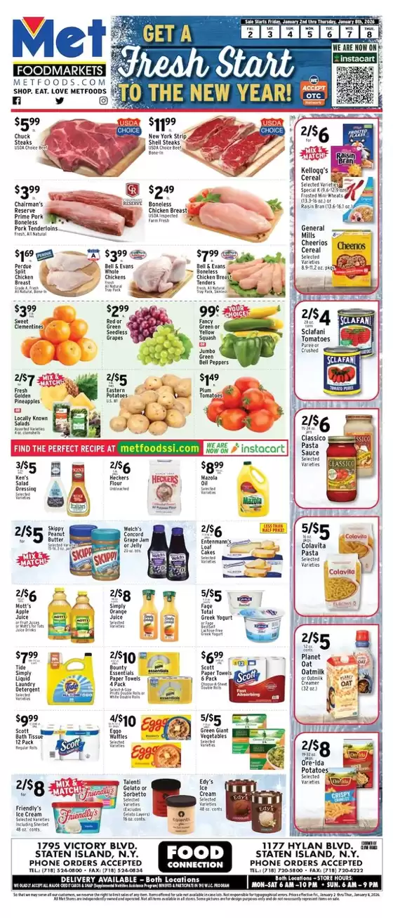 Met Foodmarkets catalogue in Mc David FL | Save now with our deals | 2026-01-02T00:00:00.000Z - 2026-01-08T00:00:00.000Z