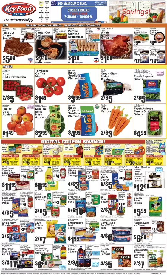 Key Food catalogue in Arcadia CA | Current bargains and offers | 2026-01-02T00:00:00.000Z - 2026-01-08T00:00:00.000Z