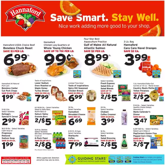 Hannaford catalogue in Jackson TN | Exclusive deals and bargains | 2026-01-04T00:00:00.000Z - 2026-01-10T00:00:00.000Z