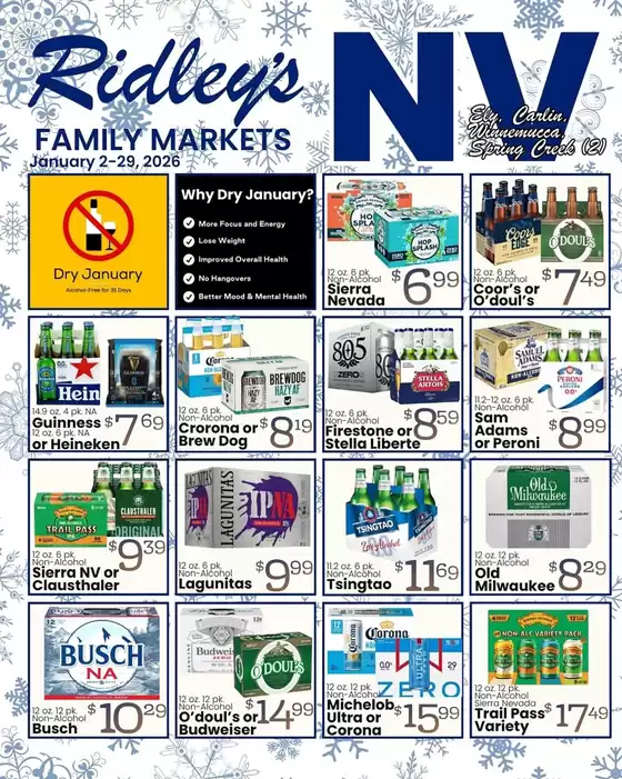 Ridley's Family Markets catalogue in San Diego CA | Offers for bargain hunters | 2026-01-02T00:00:00.000Z - 2026-01-29T00:00:00.000Z