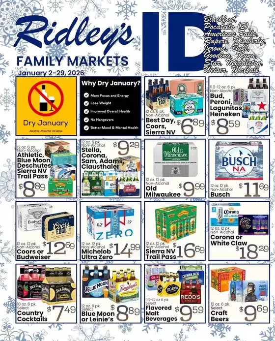 Ridley's Family Markets catalogue in San Diego CA | New offers to discover | 2026-01-02T00:00:00.000Z - 2026-01-29T00:00:00.000Z