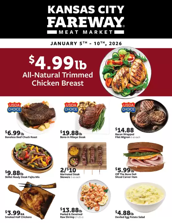 Fareway catalogue in Woodside NY | Exclusive bargains | 2026-01-05T00:00:00.000Z - 2026-01-10T00:00:00.000Z