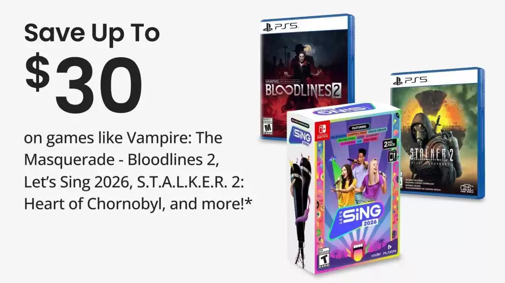 Game Stop catalogue in Long Beach CA | Discounts and promotions | 2026-01-04T00:00:00.000Z - 2026-01-18T00:00:00.000Z