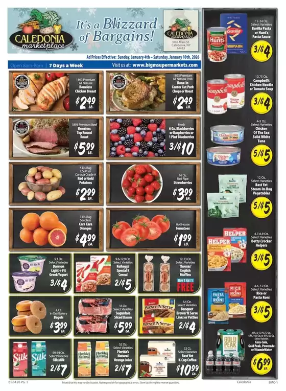 BigM Supermarkets catalogue in Fort Worth TX | Save now with our deals | 2026-01-04T00:00:00.000Z - 2026-01-10T00:00:00.000Z