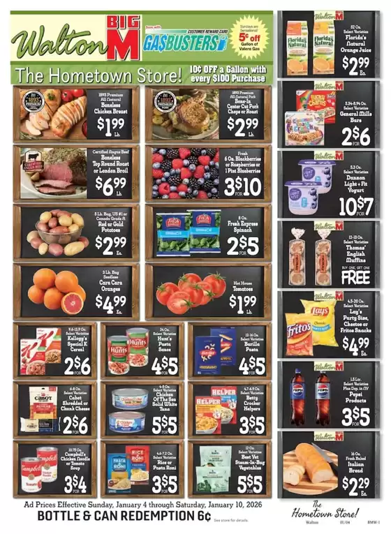 BigM Supermarkets catalogue in Fort Worth TX | Great offer for all customers | 2026-01-04T00:00:00.000Z - 2026-01-10T00:00:00.000Z