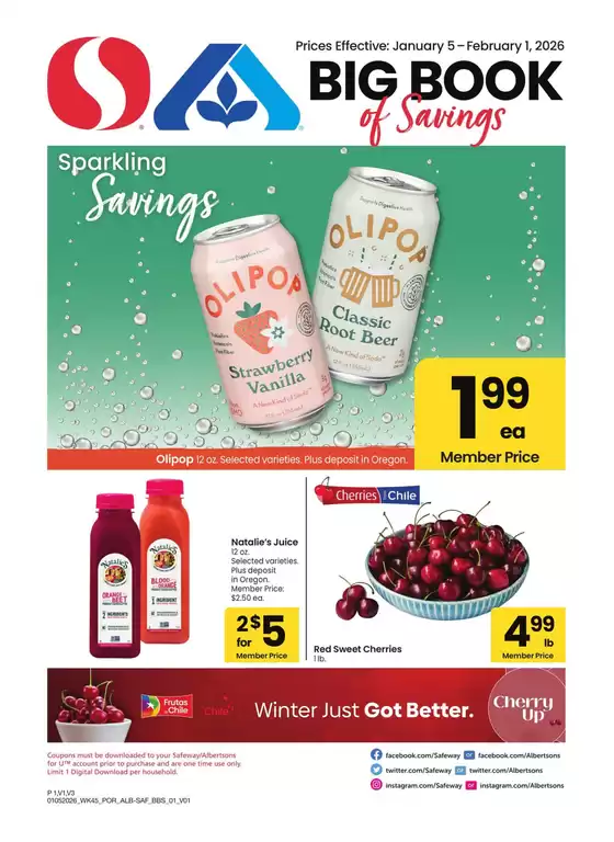 Safeway catalogue | Safeway - Portland - BBS | 2026-01-05T00:00:00.000Z - 2026-02-01T00:00:00.000Z