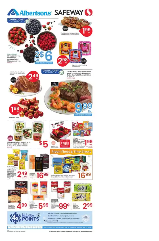 Safeway catalogue in Hooksett NH | Exclusive bargains | 2026-01-07T00:00:00.000Z - 2026-01-13T00:00:00.000Z