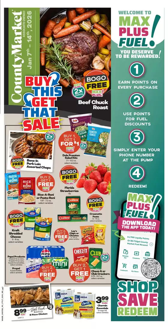 County Market catalogue in University Park PA | Exclusive deals and bargains | 2026-01-07T00:00:00.000Z - 2026-01-14T00:00:00.000Z