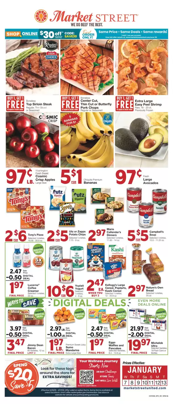 Market Street catalogue in Merchantville NJ | Discounts and promotions | 2026-01-06T00:00:00.000Z - 2026-01-13T00:00:00.000Z