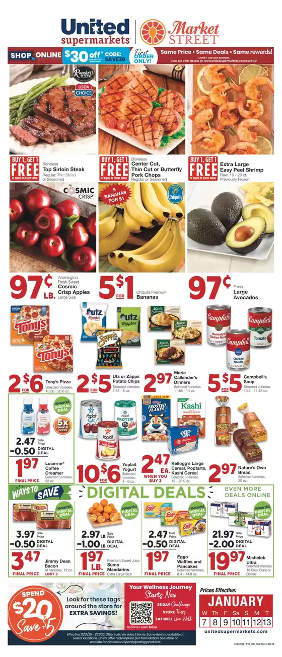 Market Street catalogue in Merchantville NJ | Current bargains and offers | 2026-01-06T00:00:00.000Z - 2026-01-13T00:00:00.000Z