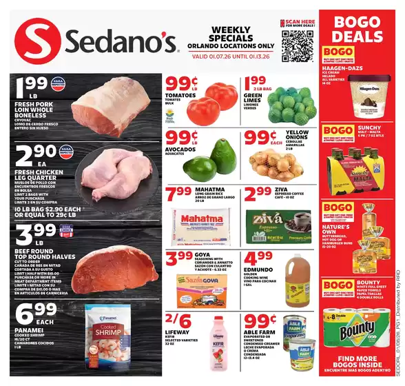 Sedano's catalogue | Exclusive deals for our customers | 2026-01-07T00:00:00.000Z - 2026-01-13T00:00:00.000Z