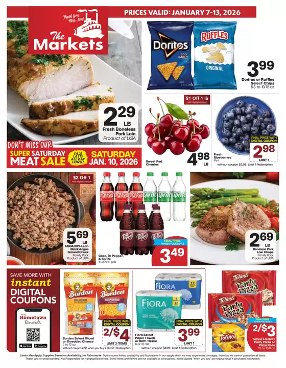 The Markets catalogue in Pontiac MI | The Markets weekly ad | 2026-01-07T00:00:00.000Z - 2026-01-13T00:00:00.000Z