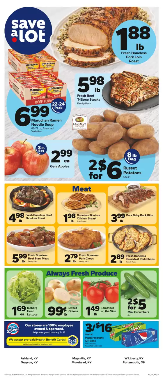 Save a Lot catalogue in Dallas TX | Our best deals for you | 2026-01-07T00:00:00.000Z - 2026-01-13T00:00:00.000Z