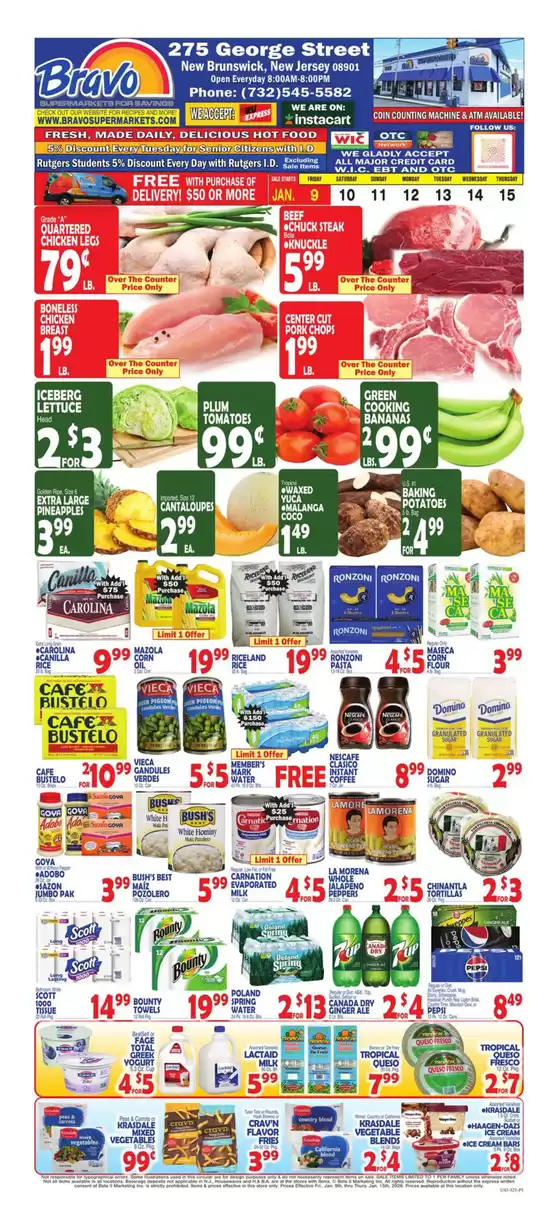Bravo Supermarkets catalogue in Santa Ana CA | Offers for bargain hunters | 2026-01-09T00:00:00.000Z - 2026-01-15T00:00:00.000Z