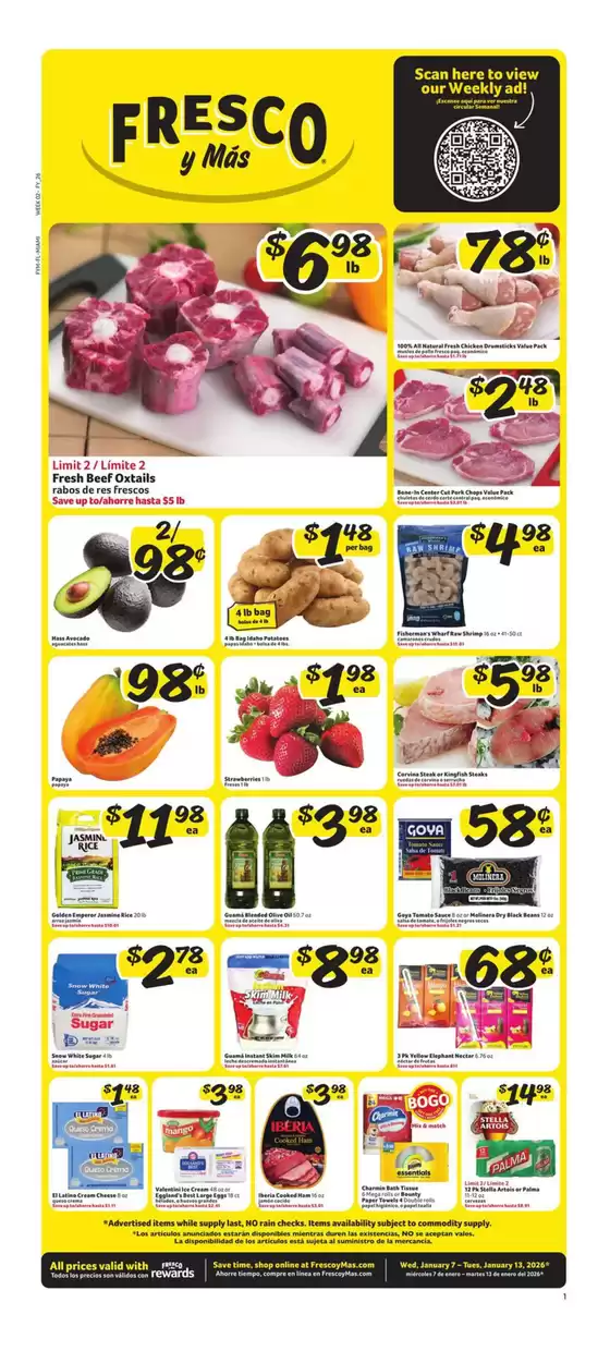 Fresco y Más catalogue in Santa Ana CA | Weekly Circular | 2026-01-07T00:00:00.000Z - 2026-01-13T00:00:00.000Z