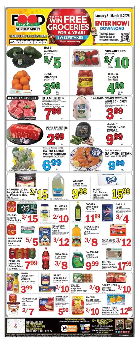 Food Bazaar catalogue in Gaithersburg MD | Our best offers for you | 2026-01-08T00:00:00.000Z - 2026-01-14T00:00:00.000Z