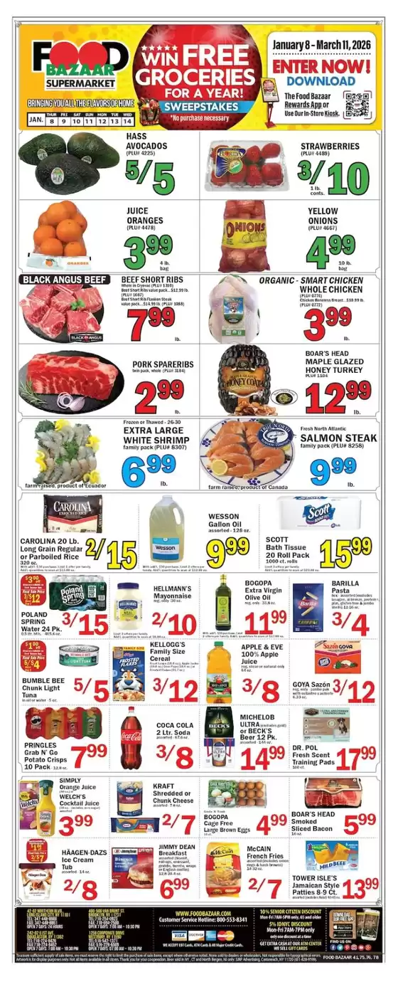 Food Bazaar catalogue in Gaithersburg MD | Attractive special offers for everyone | 2026-01-08T00:00:00.000Z - 2026-01-14T00:00:00.000Z