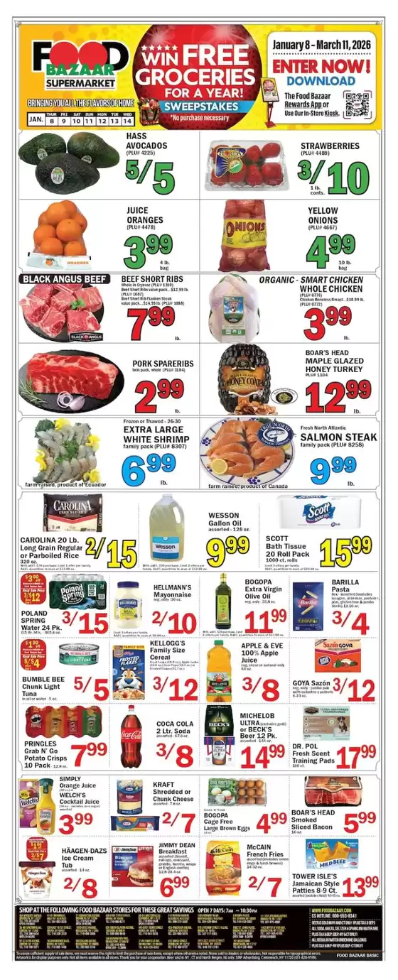 Food Bazaar catalogue in Gaithersburg MD | Food Bazaar weekly ad | 2026-01-08T00:00:00.000Z - 2026-01-14T00:00:00.000Z