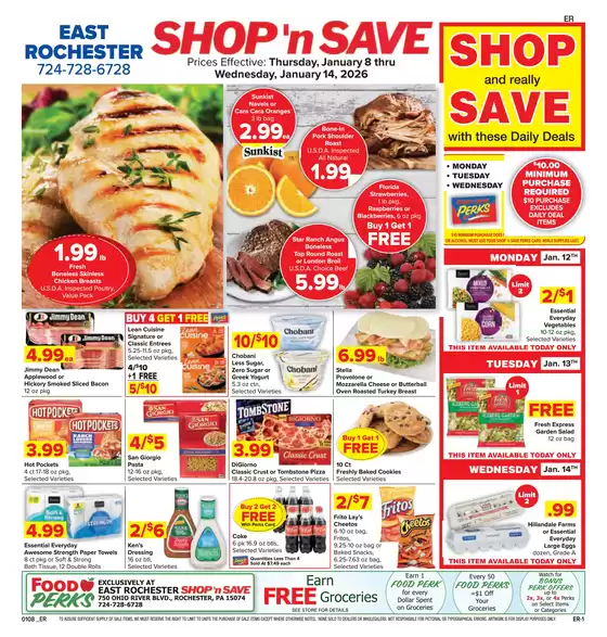 Shop 'n Save catalogue | Discover attractive offers | 2026-01-08T00:00:00.000Z - 2026-01-14T00:00:00.000Z