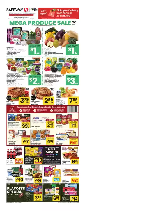 Safeway catalogue in Garden City MI | Exclusive deals for our customers | 2026-01-09T00:00:00.000Z - 2026-01-15T00:00:00.000Z