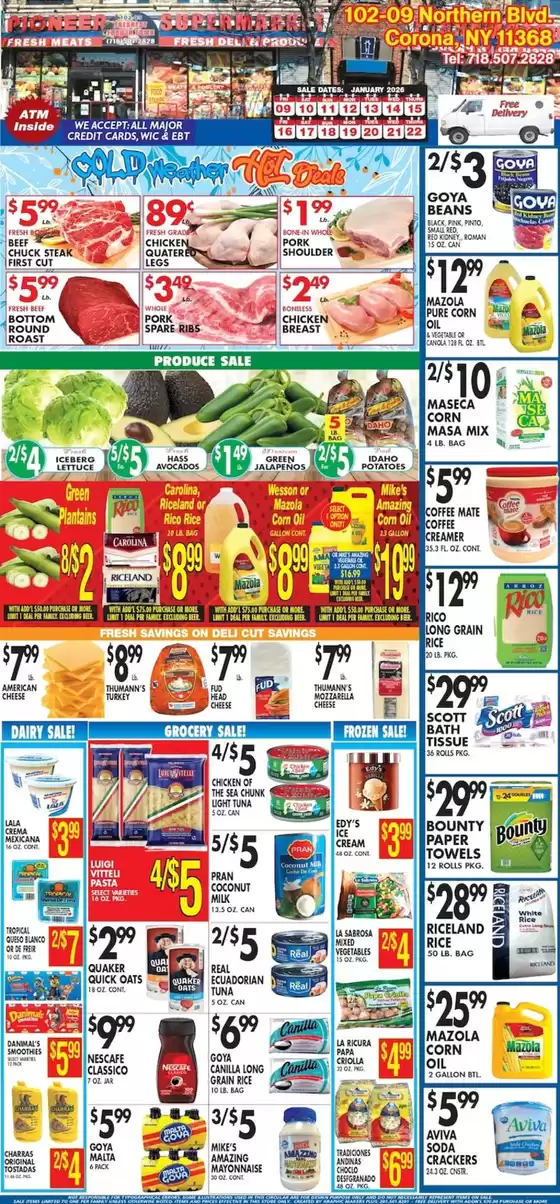 Pioneer Supermarkets catalogue in Vallejo CA | Exclusive bargains | 2026-01-09T00:00:00.000Z - 2026-01-15T00:00:00.000Z