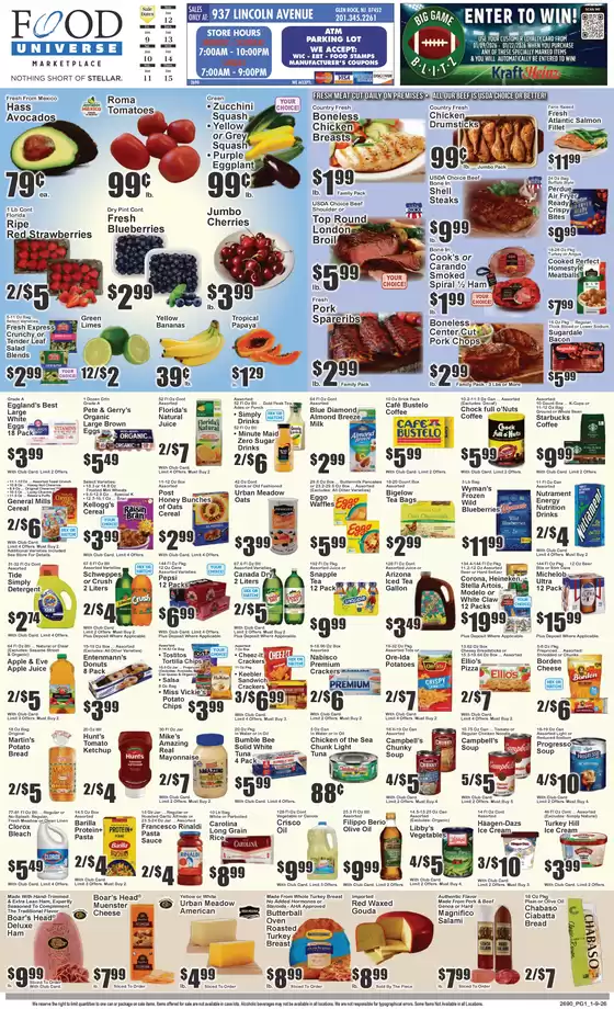 Food Universe catalogue in Yonkers NY | Food Universe weekly ad | 2026-01-09T00:00:00.000Z - 2026-01-22T00:00:00.000Z