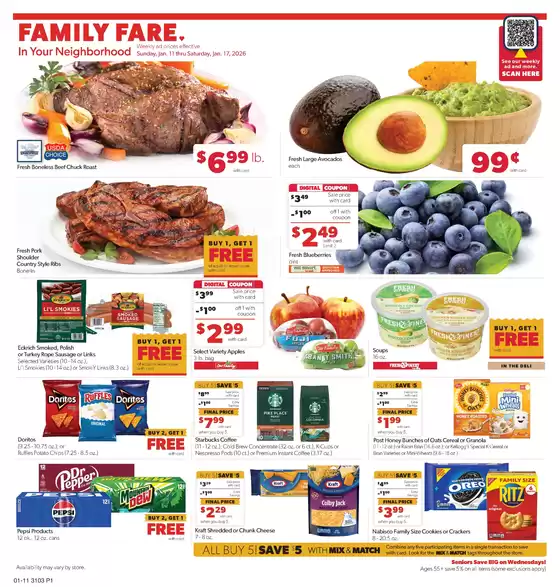 Family Fare catalogue in Vallejo CA | Wide range of offers | 2026-01-09T00:00:00.000Z - 2026-01-10T00:00:00.000Z
