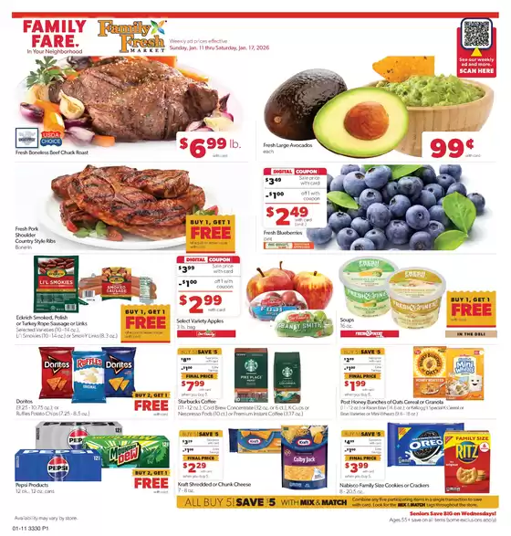 Family Fare catalogue in Vallejo CA | Great discounts on selected products | 2026-01-09T00:00:00.000Z - 2026-01-10T00:00:00.000Z