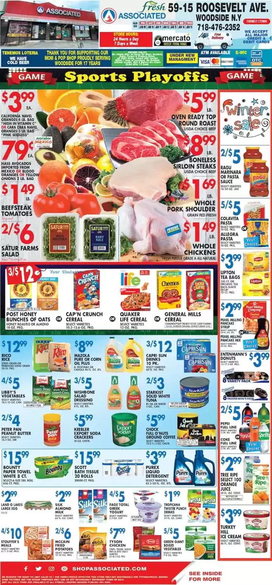 Associated catalogue in Bayonne NJ | Top deals for all customers | 2026-01-09T00:00:00.000Z - 2026-01-15T00:00:00.000Z