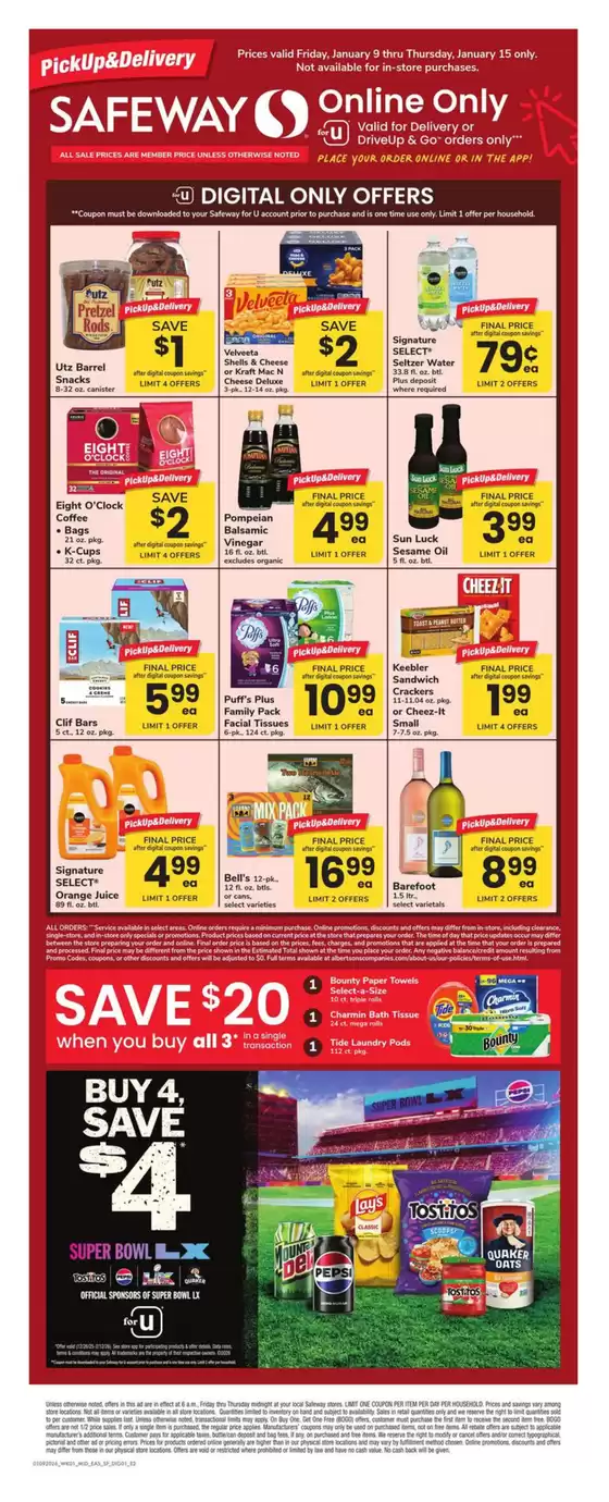 Safeway catalogue in Anaheim CA | Top deals and discounts | 2026-01-09T00:00:00.000Z - 2026-01-15T00:00:00.000Z