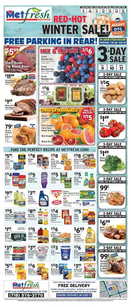 Met Foodmarkets catalogue in Carthage IL | Exclusive deals and bargains | 2026-01-09T00:00:00.000Z - 2026-01-15T00:00:00.000Z