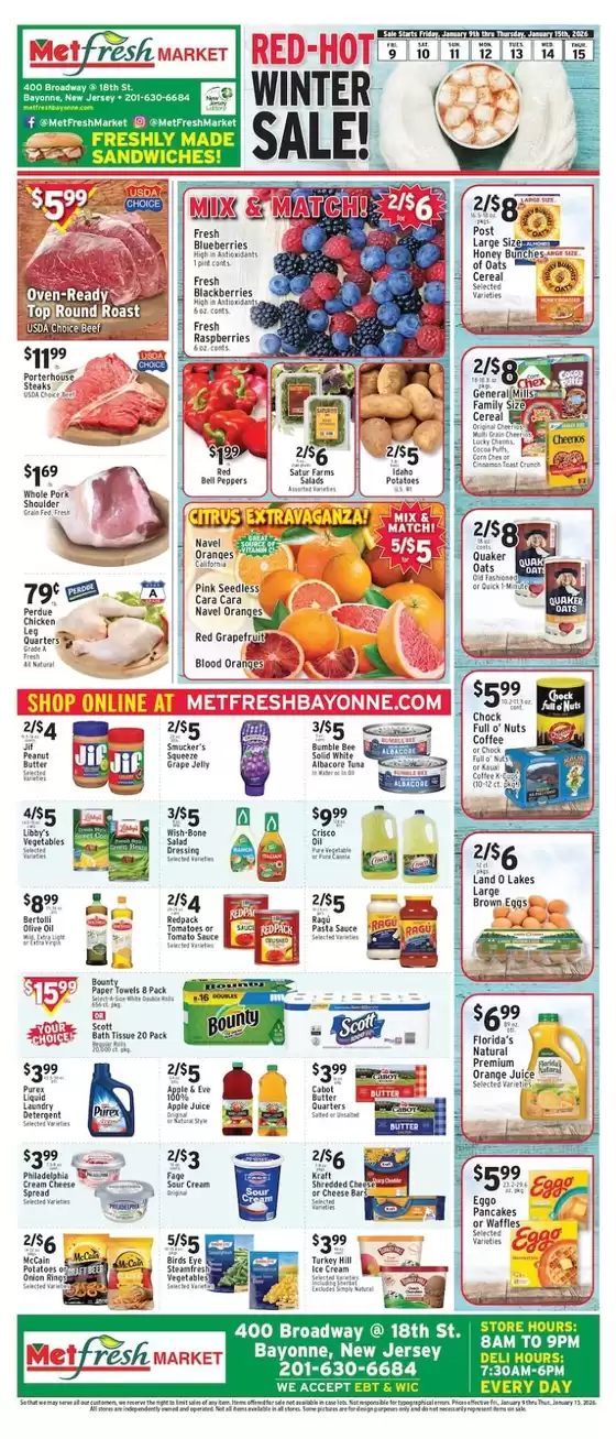 Met Foodmarkets catalogue in Carthage IL | Met Foodmarkets weekly ad | 2026-01-09T00:00:00.000Z - 2026-01-15T00:00:00.000Z