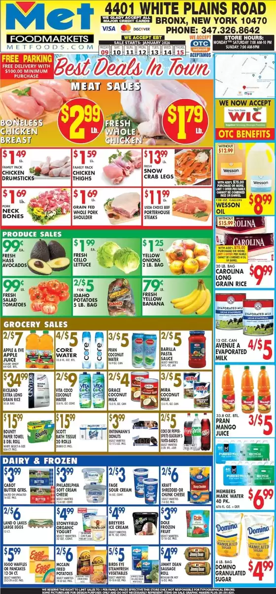 Met Foodmarkets catalogue in Carthage IL | Top offers for all bargain hunters | 2026-01-09T00:00:00.000Z - 2026-01-15T00:00:00.000Z