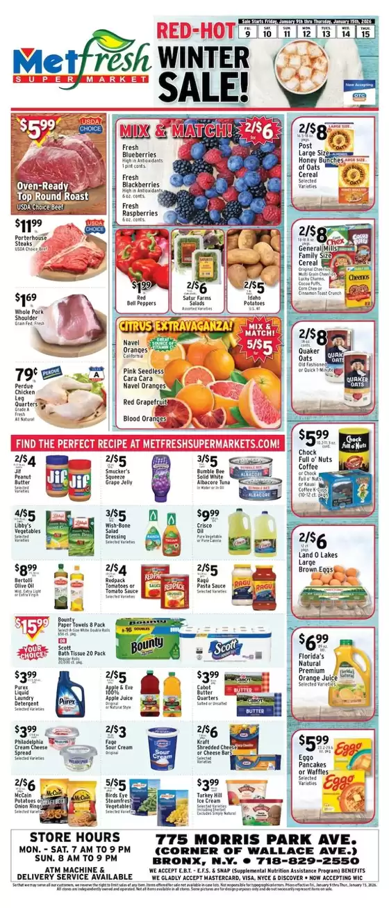 Met Foodmarkets catalogue in Carthage IL | Offers for bargain hunters | 2026-01-09T00:00:00.000Z - 2026-01-15T00:00:00.000Z