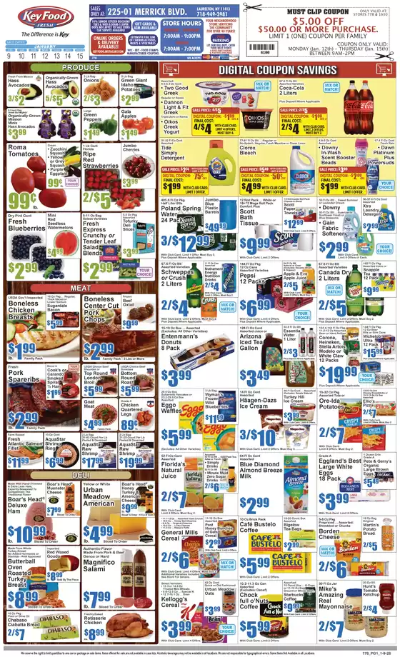 Key Food catalogue in Hanover MD | Exclusive deals and bargains | 2026-01-09T00:00:00.000Z - 2026-01-15T00:00:00.000Z