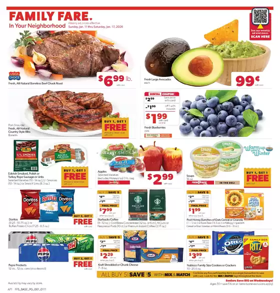 Family Fare catalogue in New Paltz NY | Our best bargains | 2026-01-09T00:00:00.000Z - 2026-01-10T00:00:00.000Z